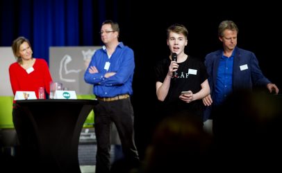 Foto’s kinderrechten verkiezingsdebat